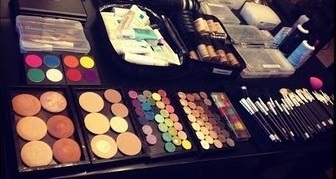 Výbava vizážistky