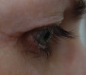 Řasy po užití obou přípravků