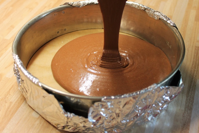 Borůvkový letní dort