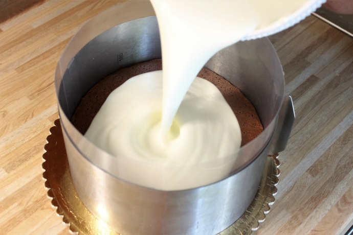 Borůvkový letní dort