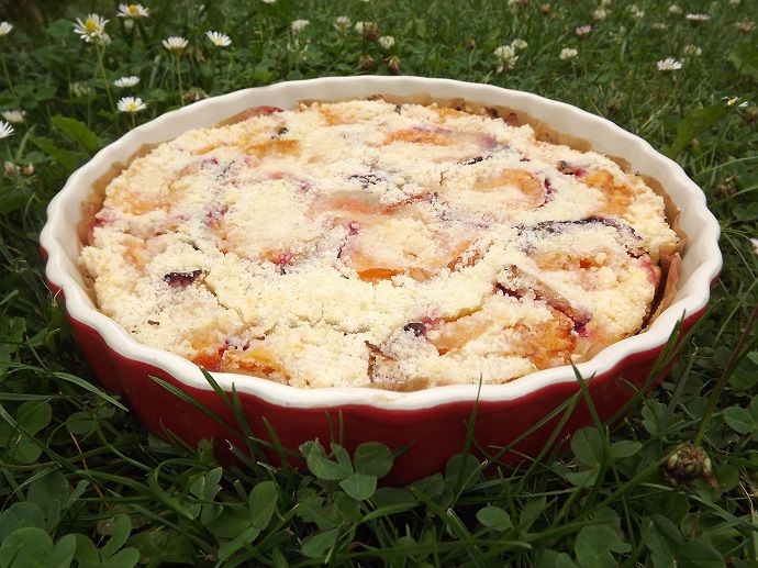 Meruňkový koláč tentokrát „žitně“ Meruňkový koláč tentokrát „žitně“