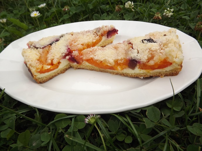 Meruňkový koláč Meruňkový koláč