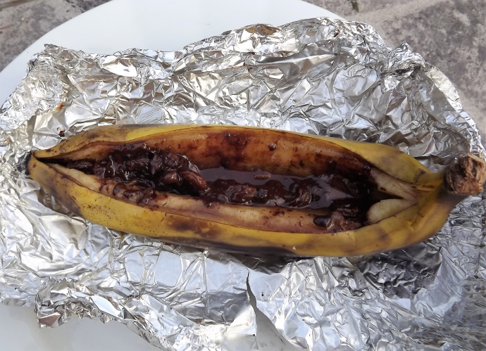 Grilovaný banán