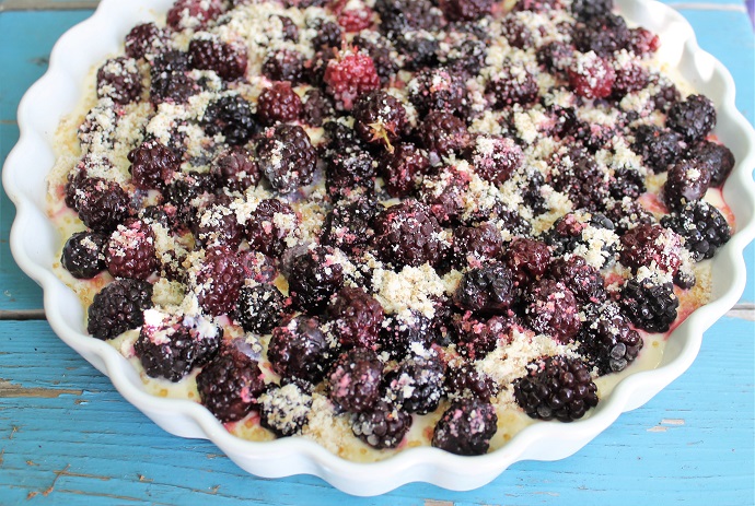 Ostružinový koláč