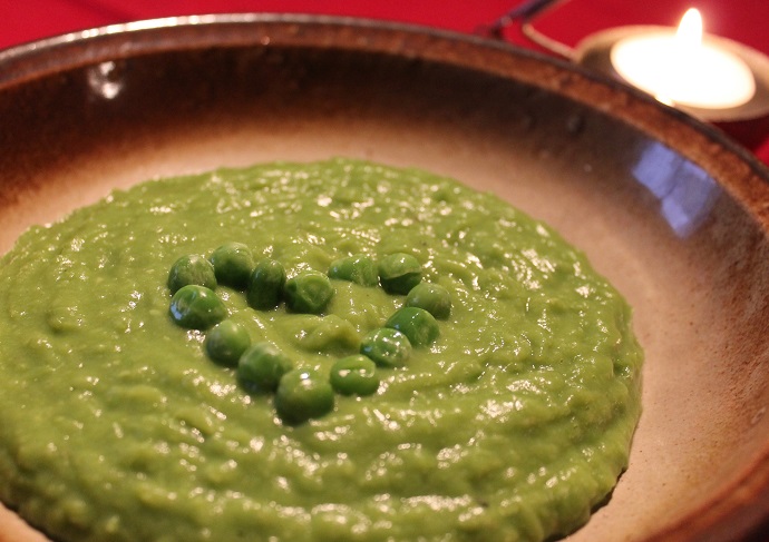 Hráškové pyré Hráškové pyré