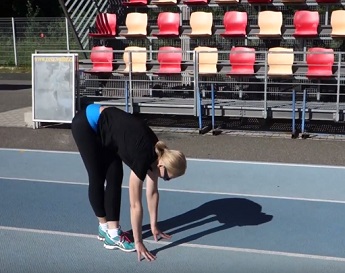 Ukázka dynamického protažení (strečink)