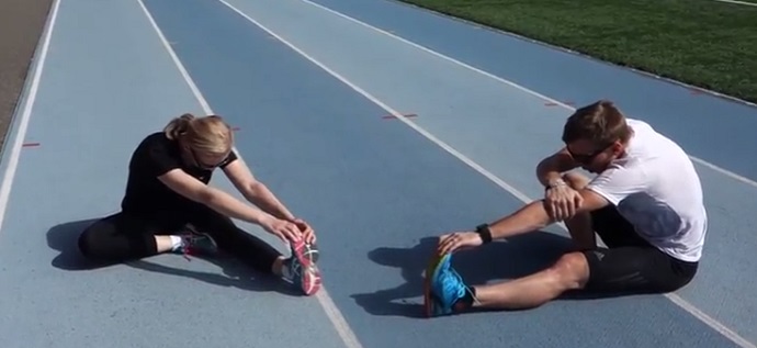 Protažení po běhu