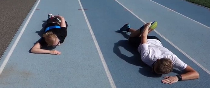 Protažení po běhu