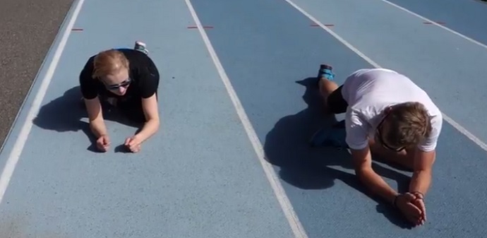 Protažení po běhu