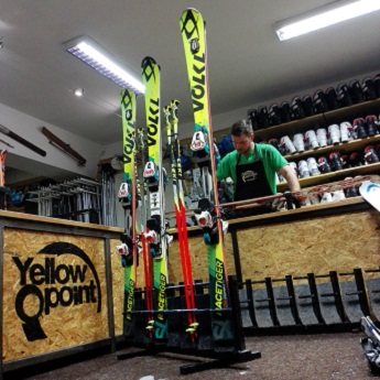 správný výběr délky lyží