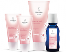 Soutěž o 3 balíčky Mandlové pleťové péče Weleda